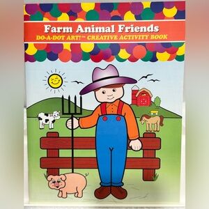 Farm Animal Friends Do-A-Dot Art Creative Activity Book (1998)